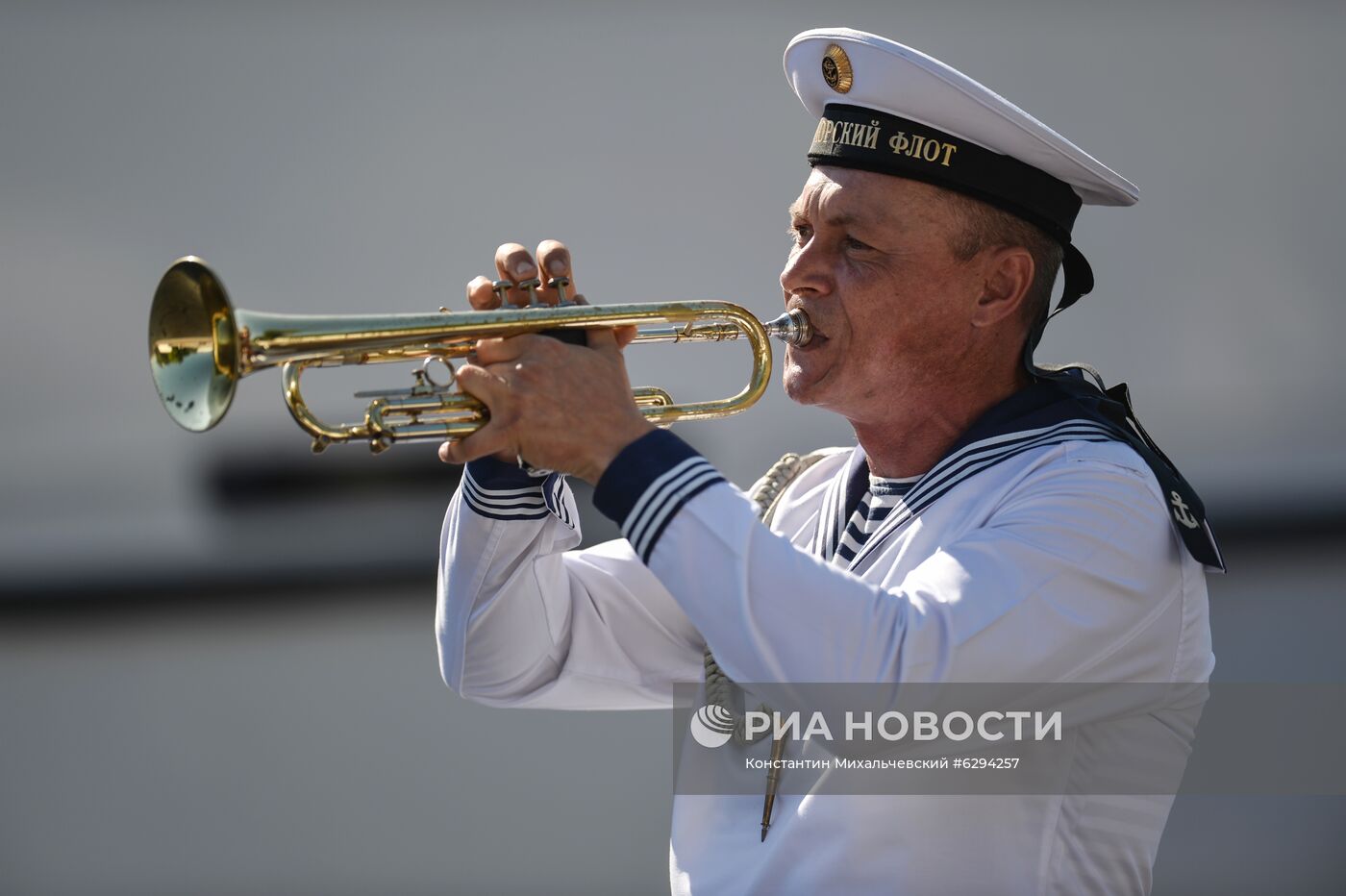 Генеральная репетиция парада в честь Дня ВМФ в городах России