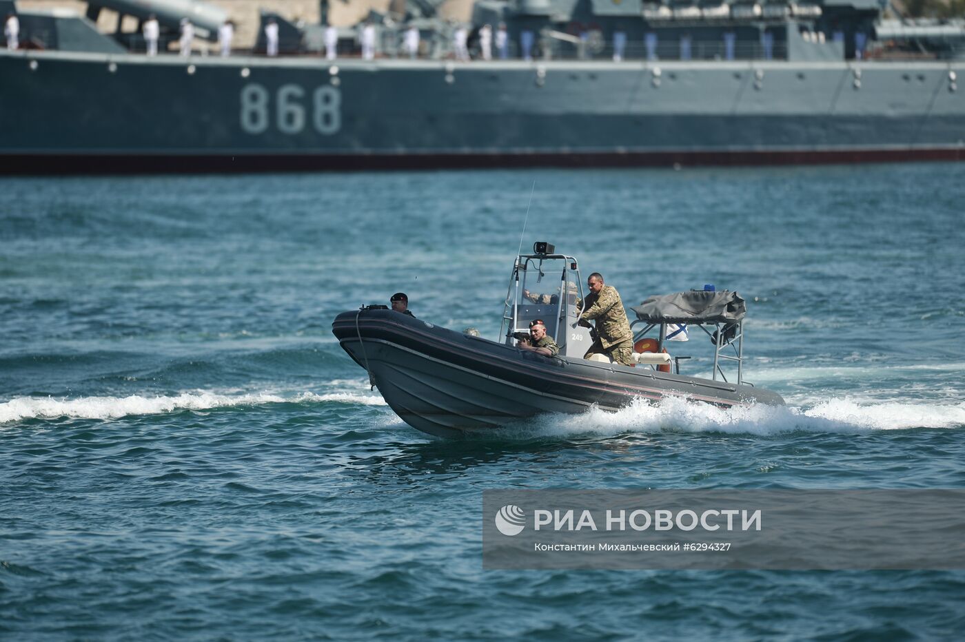 Генеральная репетиция парада в честь Дня ВМФ в городах России