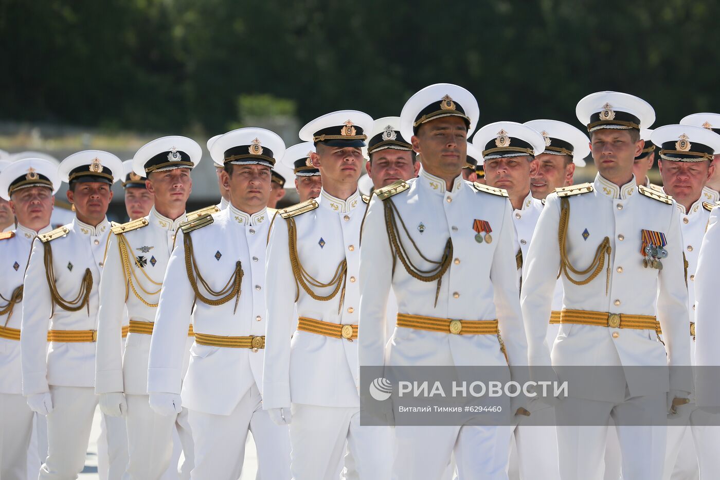 Генеральная репетиция парада в честь Дня ВМФ в городах России