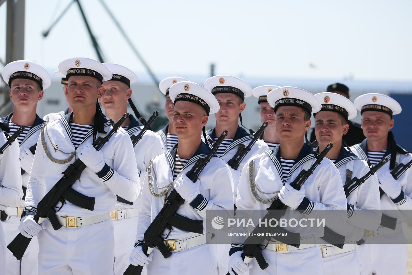 Генеральная репетиция парада в честь Дня ВМФ в городах России