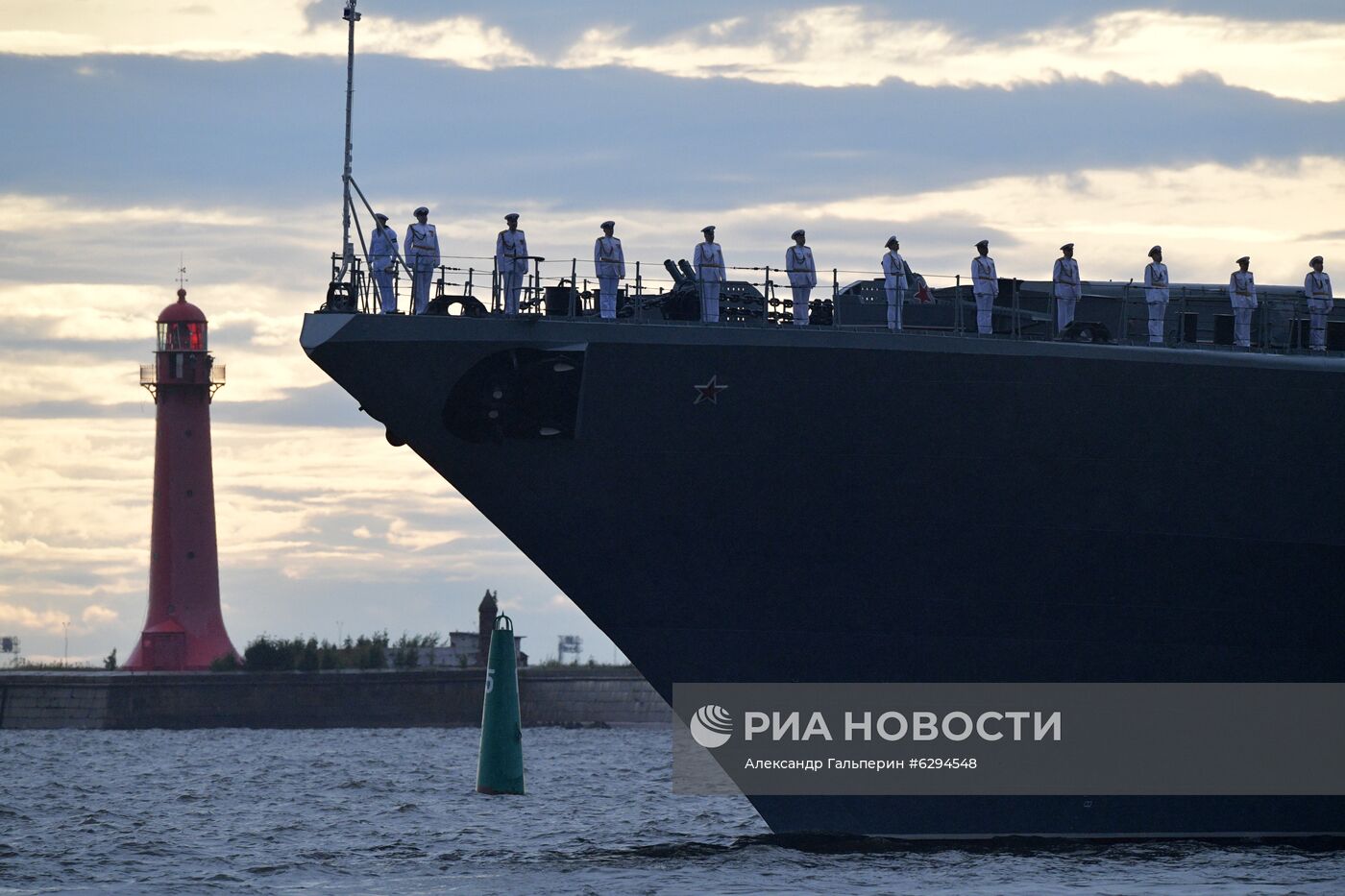 Генеральная репетиция парада в честь Дня ВМФ в городах России