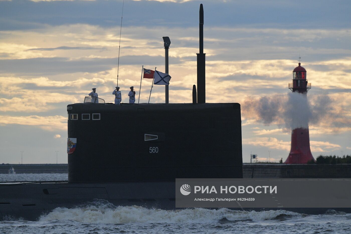 Генеральная репетиция парада в честь Дня ВМФ в городах России