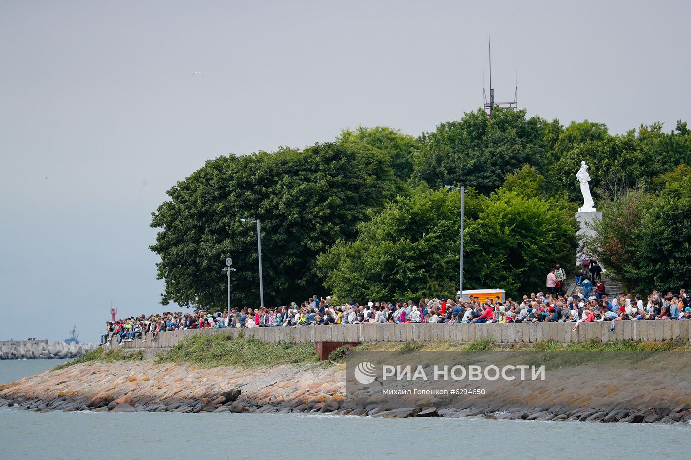 Генеральная репетиция парада в честь Дня ВМФ в городах России