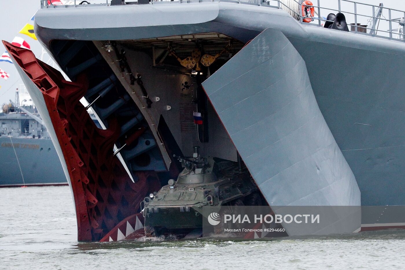 Генеральная репетиция парада в честь Дня ВМФ в городах России