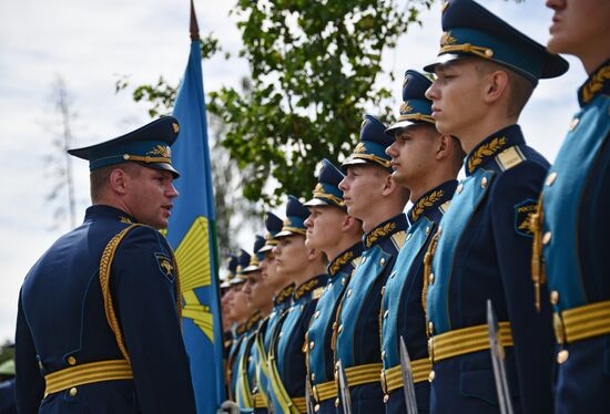 Открытие сквера Воздушно-десантных войск в парке "Патриот"