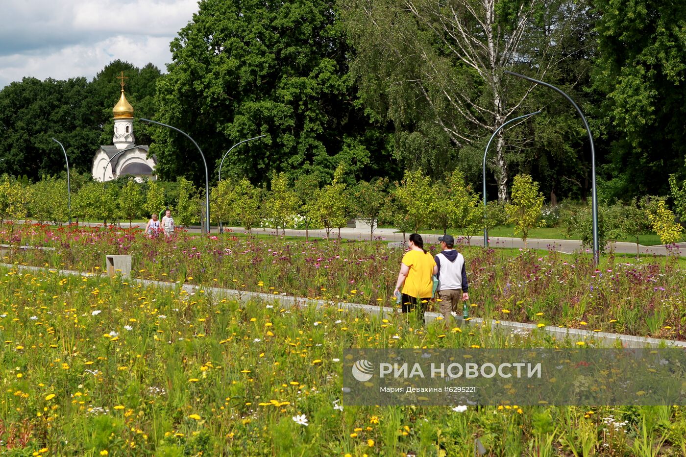 Обновленный рисунок "Большой картины полей" на ВДНХ