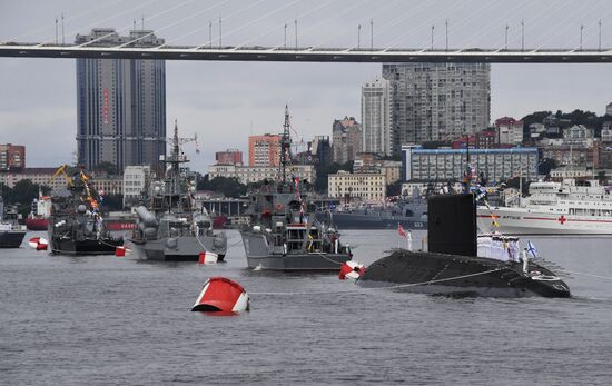 День ВМФ в городах России