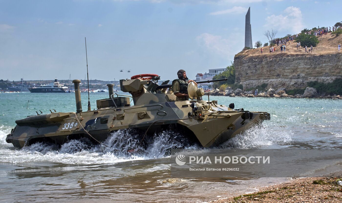 День ВМФ в городах России