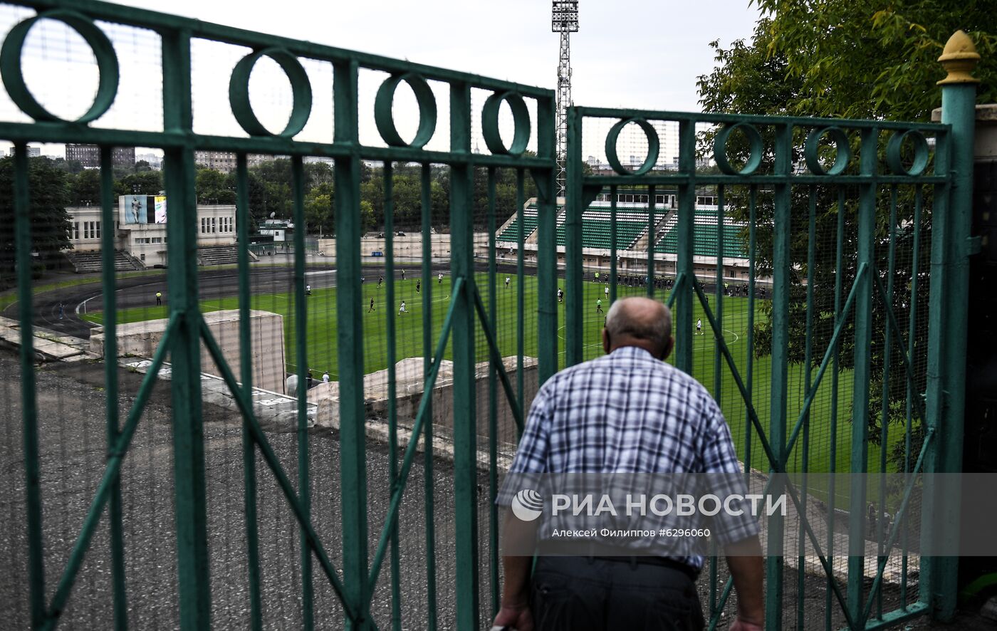 Прощание со стадионом "Торпедо" имени Э. А. Стрельцова