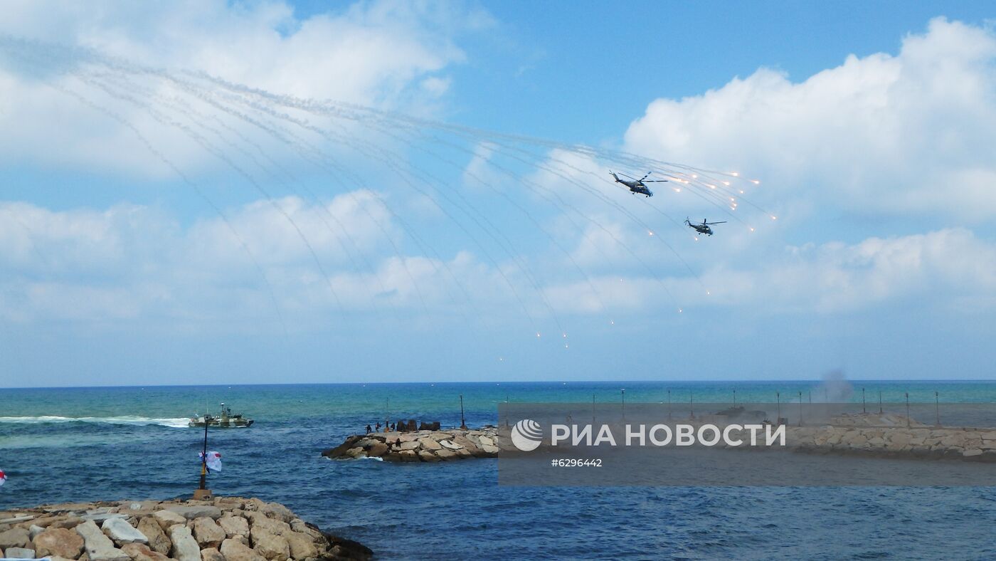 Парад ВМФ в Сирии