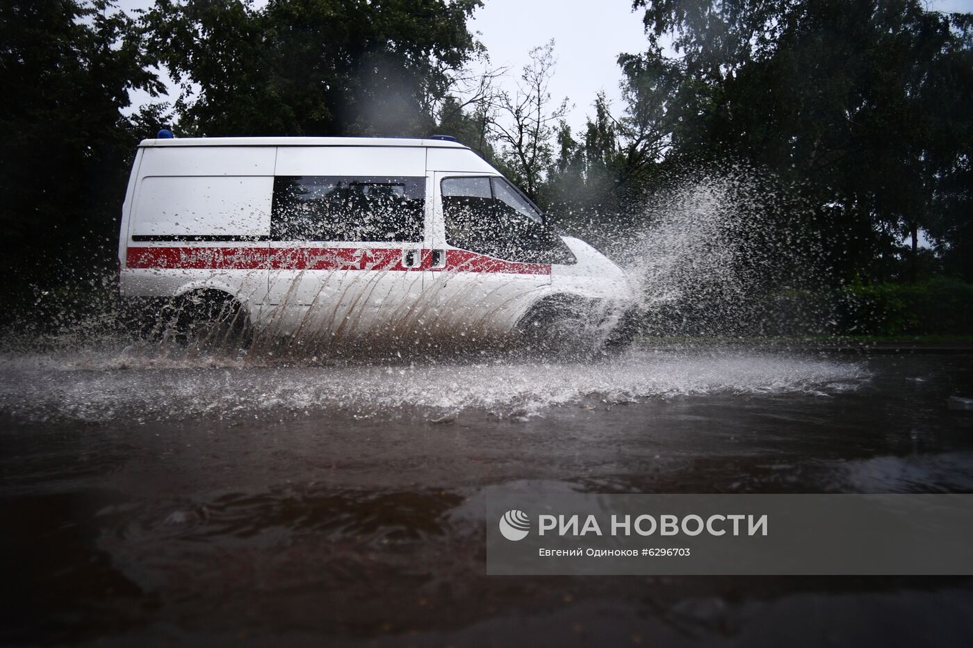 Подтопления в Москве