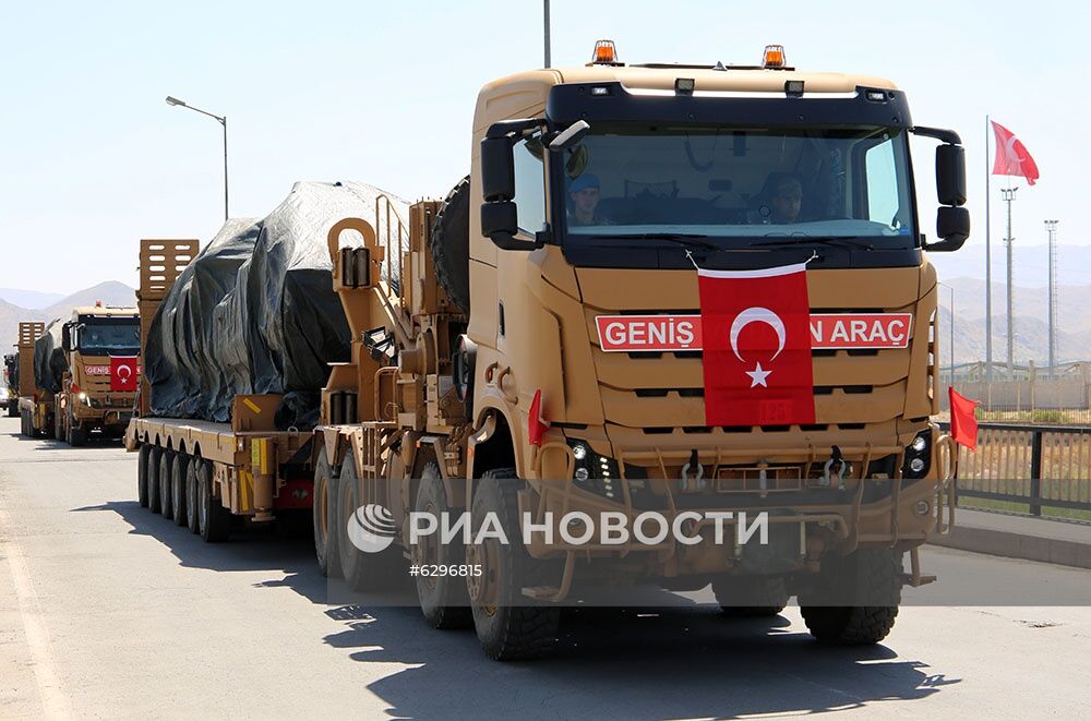 Турецкая армия прибыла на учения в Азербайджан 