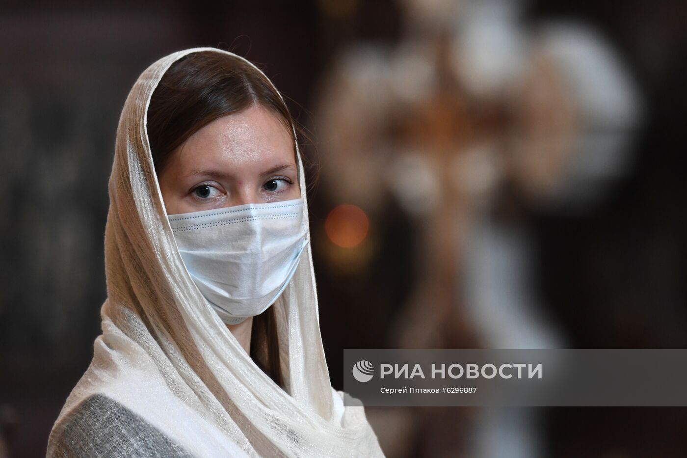 Патриаршее богослужение в храме Христа Спасителя