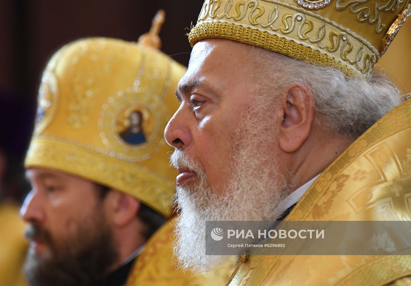 Патриаршее богослужение в храме Христа Спасителя 