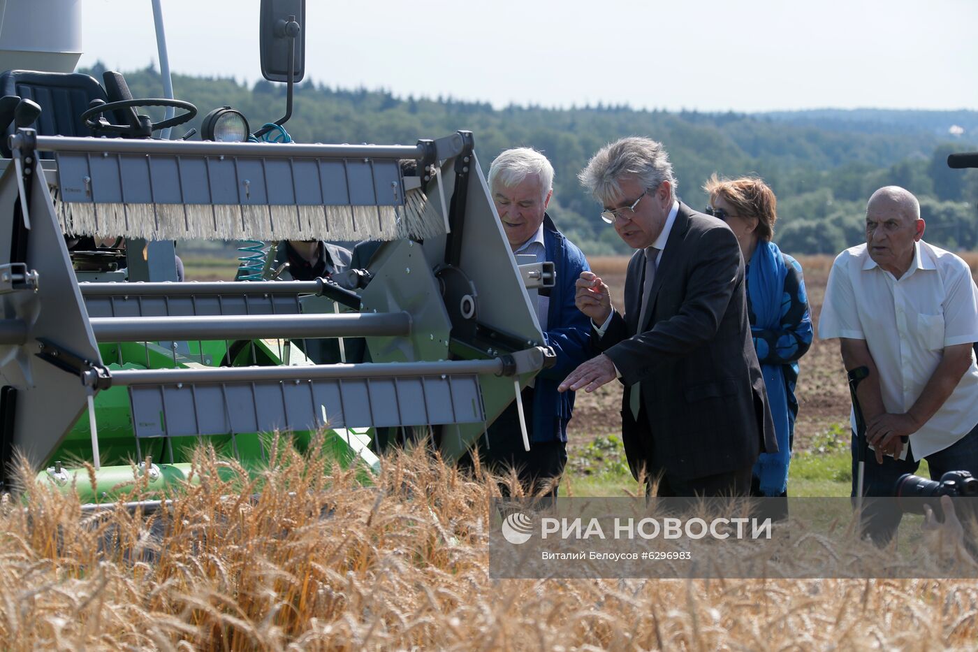 Демонстрация научных разработок по выращиванию пшеницы 