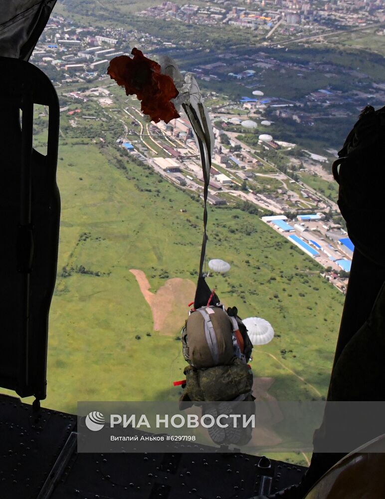 Боевая подготовка десантно-штурмовой бригады ВДВ в Приморье