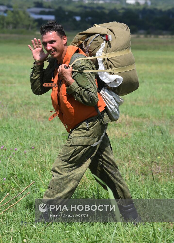 Боевая подготовка десантно-штурмовой бригады ВДВ в Приморье