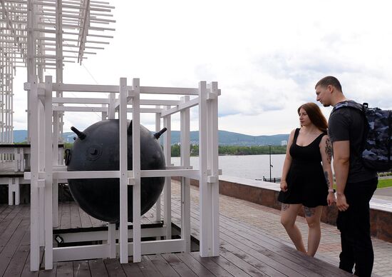 Открытие нового арт-объекта в Красноярске