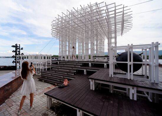 Открытие нового арт-объекта в Красноярске