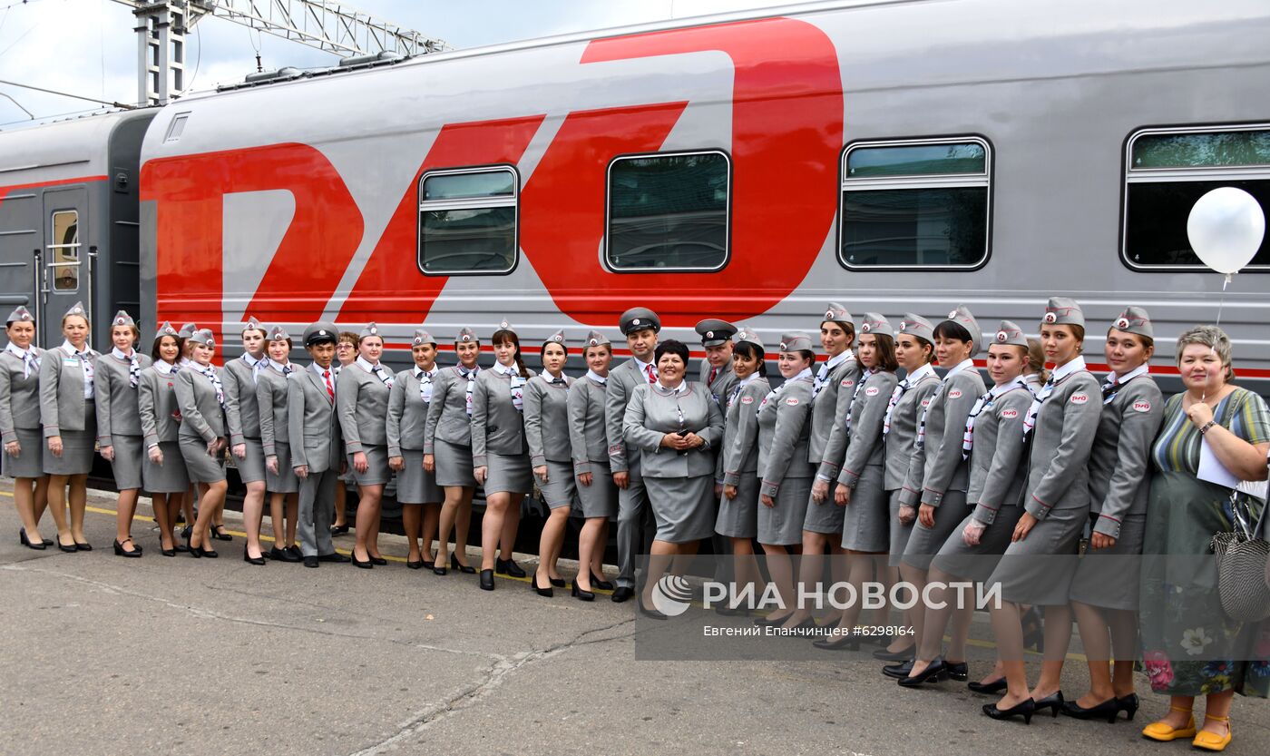 РЖД запустили вагоны нового модельного ряда на Забайкальской железной  дороге | РИА Новости Медиабанк