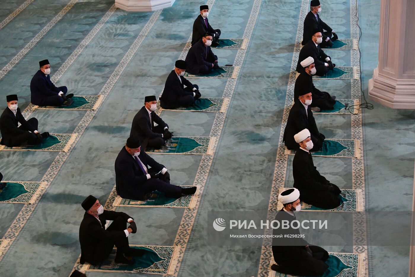 Празднование Курбан-байрама в Москве