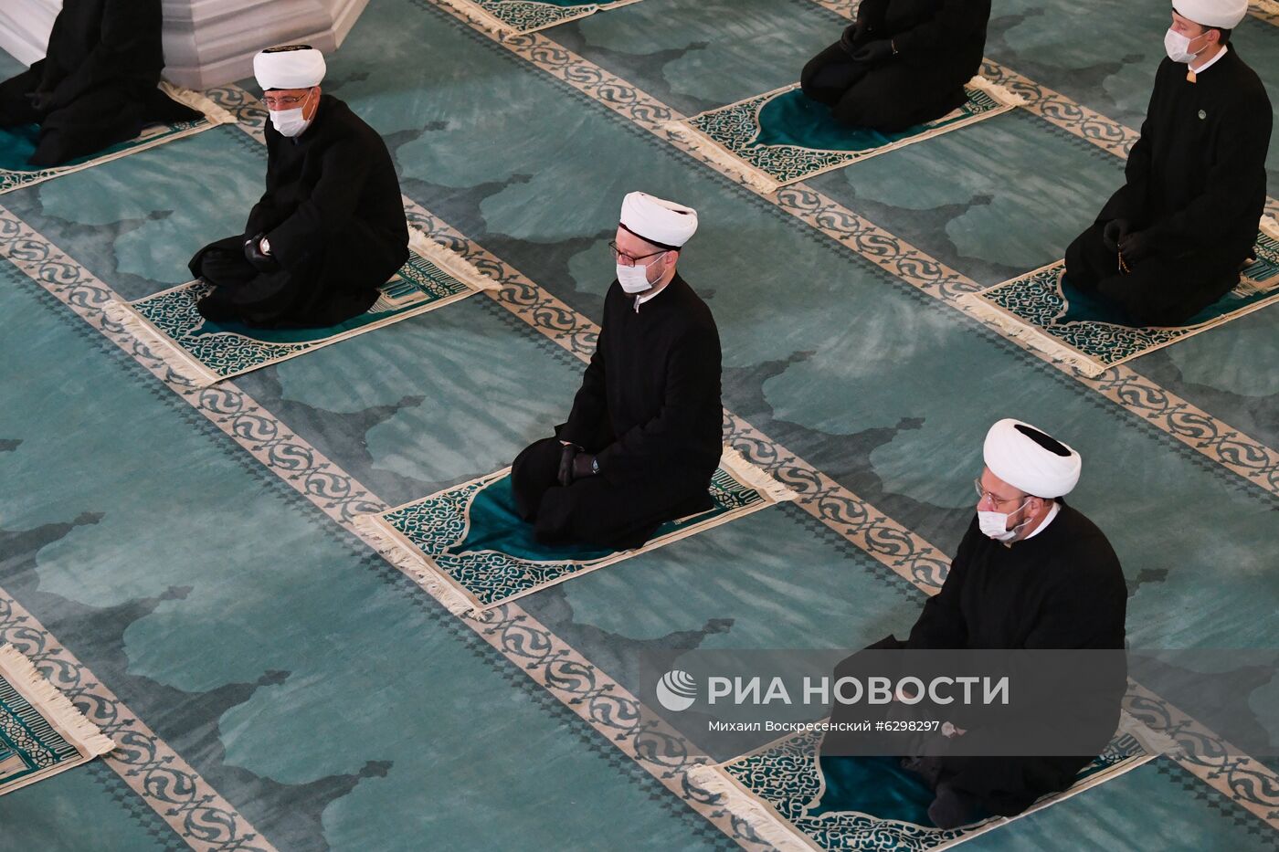 Празднование Курбан-байрама в Москве