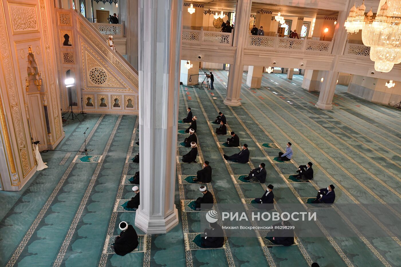 Празднование Курбан-байрама в Москве