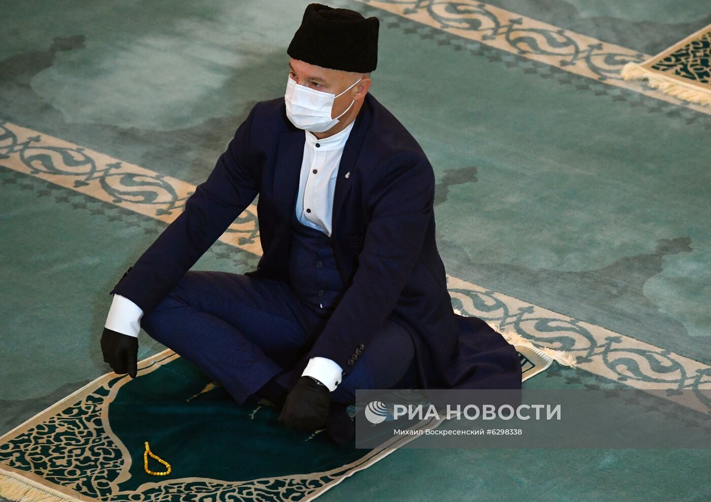 Празднование Курбан-Байрама в Москве