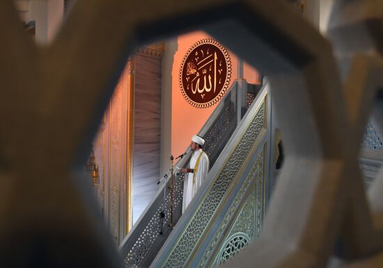 Празднование Курбан-Байрама в Москве