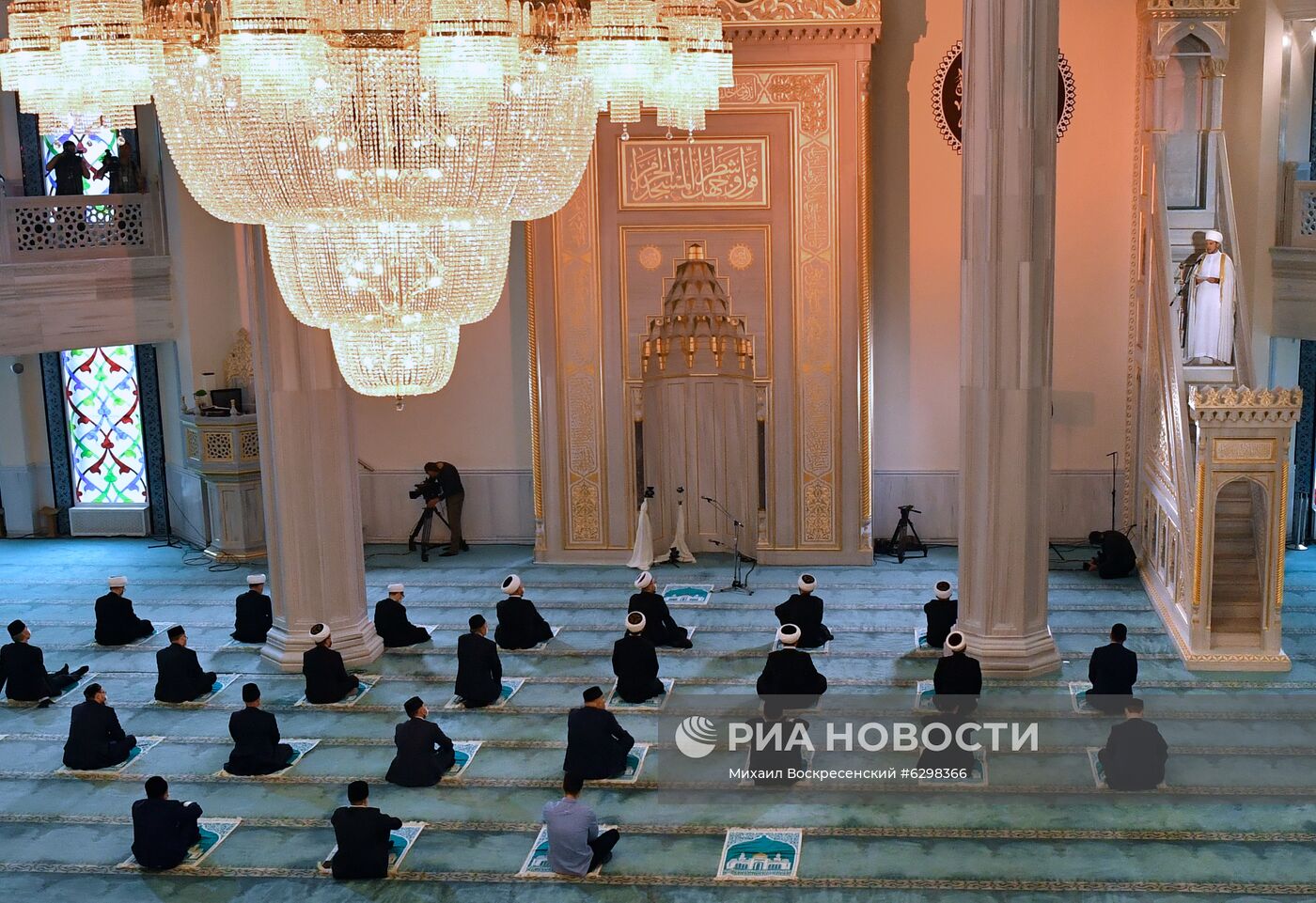 Празднование Курбан-Байрама в Москве