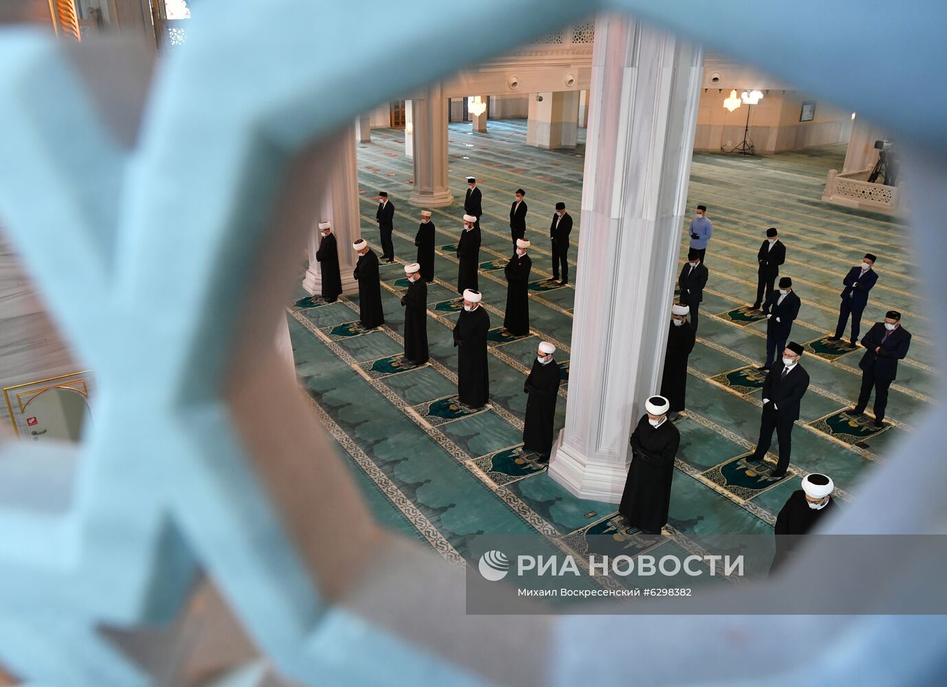 Празднование Курбан-Байрама в Москве