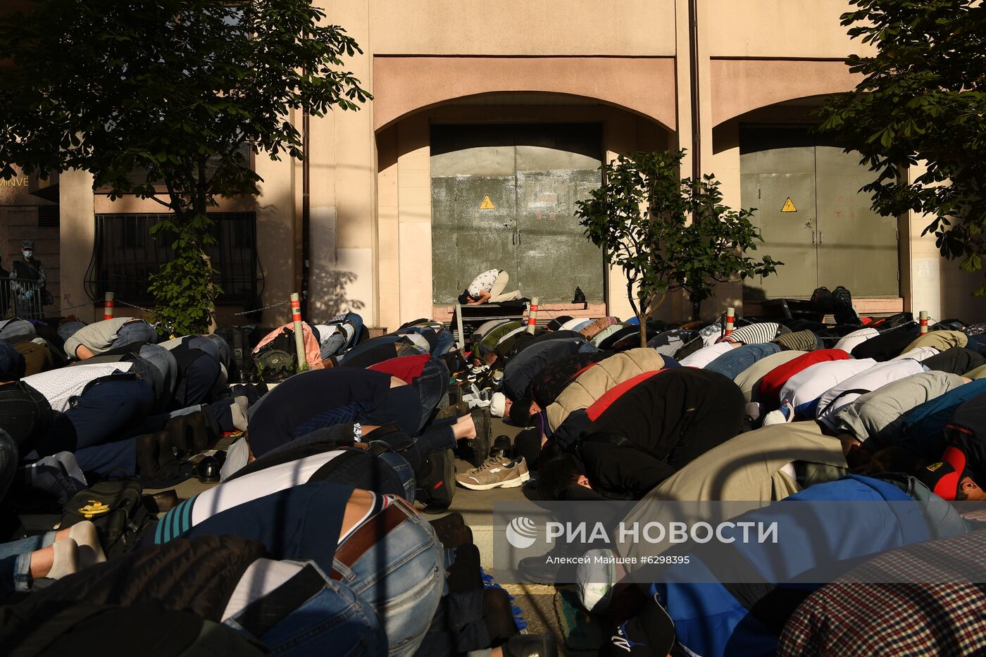 Празднование Курбан-байрама в Москве