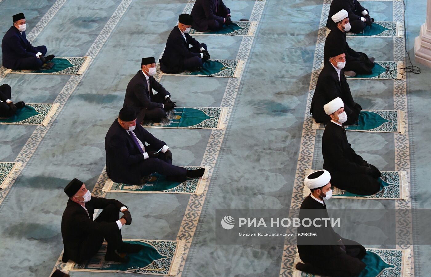 Празднование Курбан-Байрама в Москве