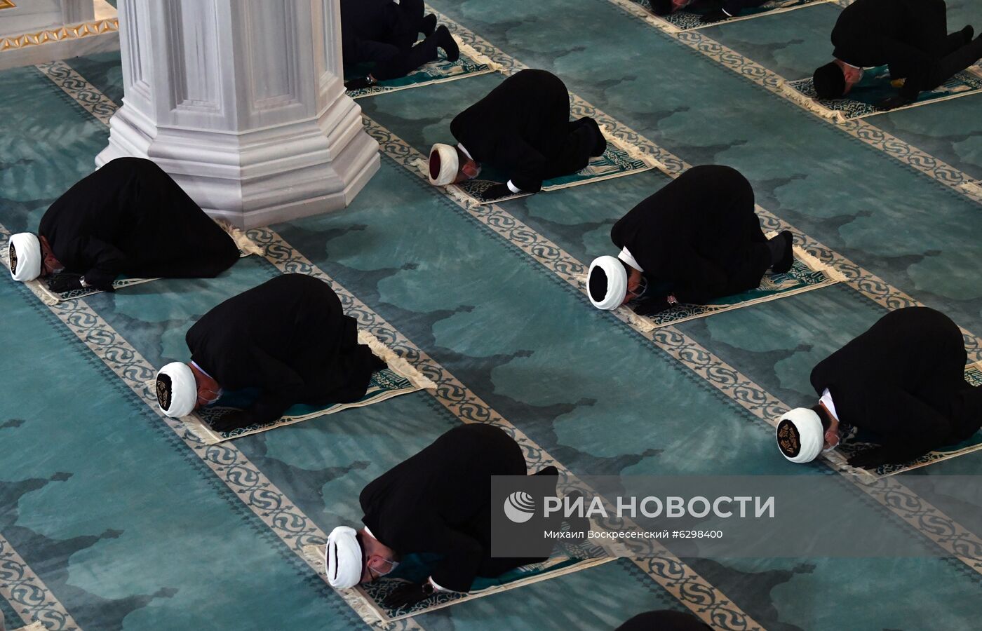 Празднование Курбан-Байрама в Москве