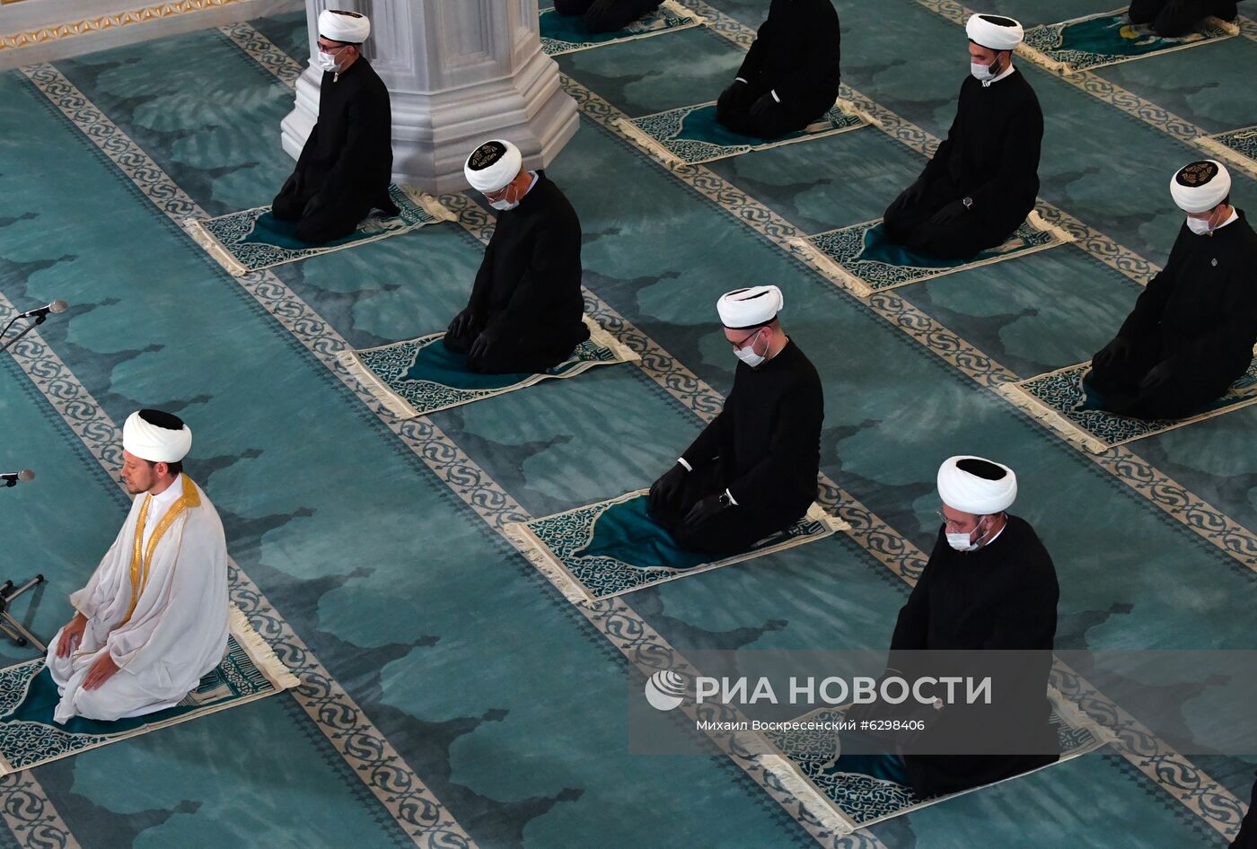 Празднование Курбан-Байрама в Москве