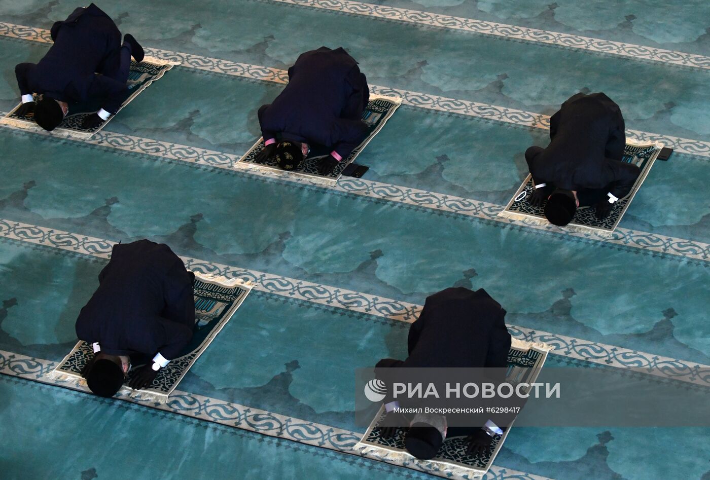 Празднование Курбан-Байрама в Москве