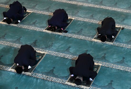 Празднование Курбан-Байрама в Москве