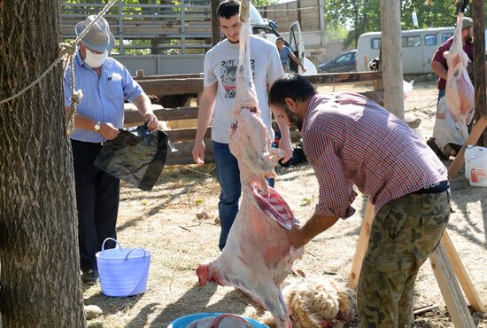 Празднование Курбан-Байрама в регионах России