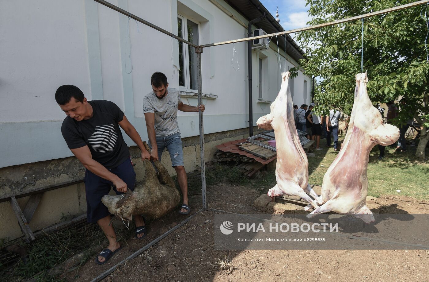 Празднование Курбан-байрама в регионах России