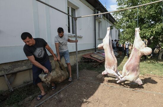 Празднование Курбан-байрама в регионах России