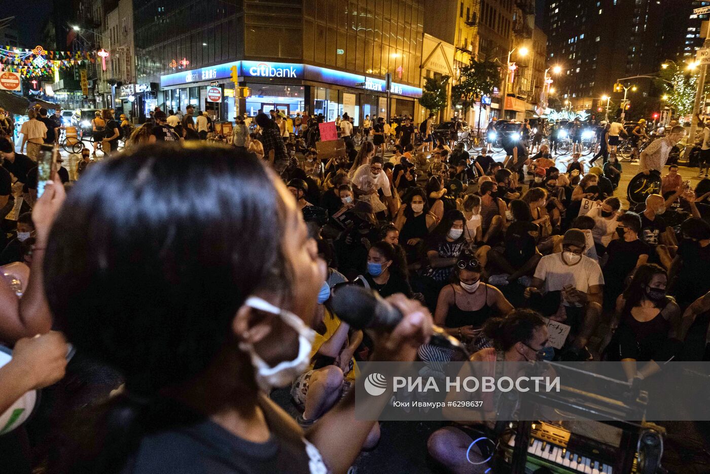 Протесты в Нью-Йорке