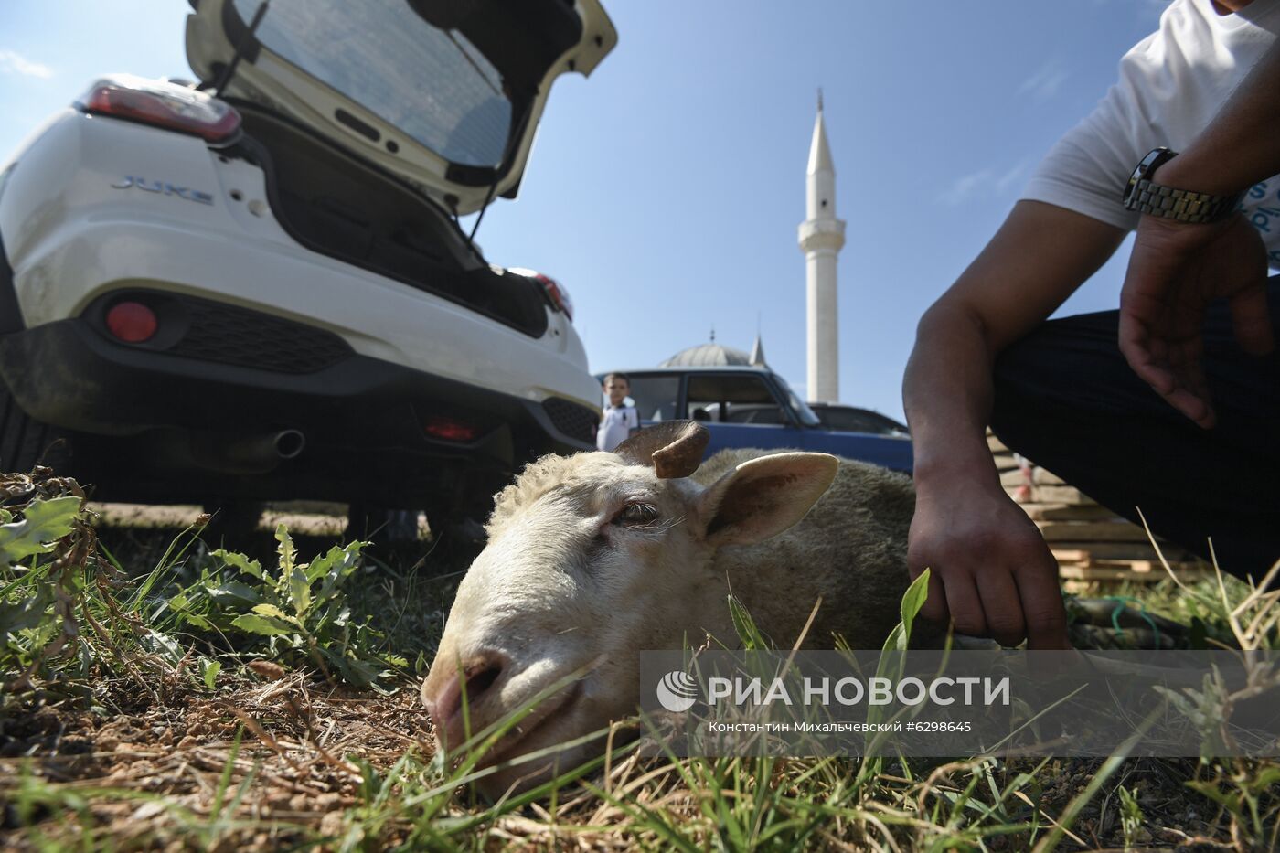 Празднование Курбан-байрама в регионах России