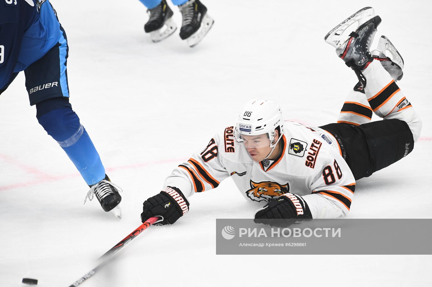 Хоккей. Контрольный матч. "Сибирь" — "Амур"