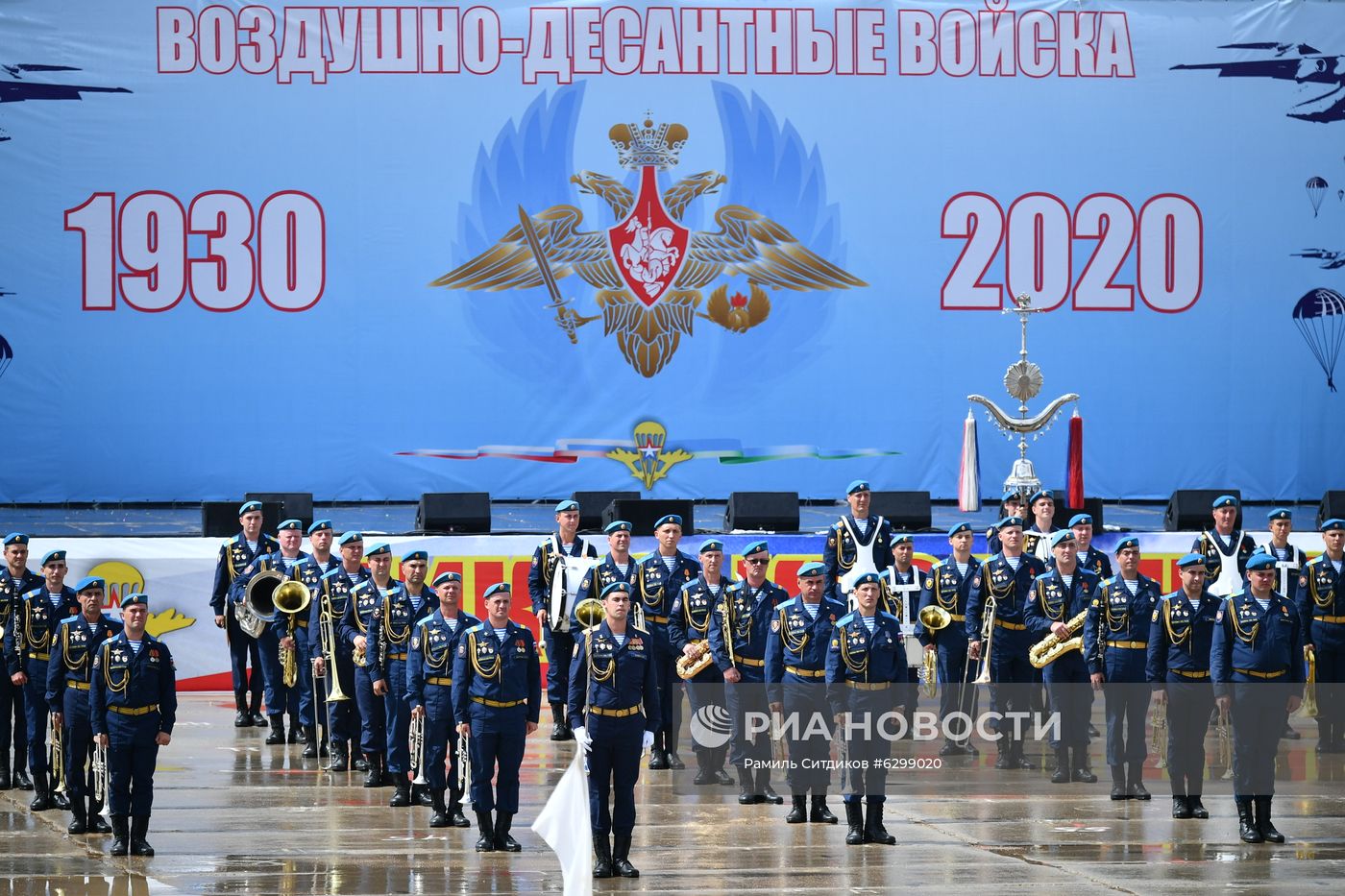Военно-спортивный праздник в честь Дня ВДВ