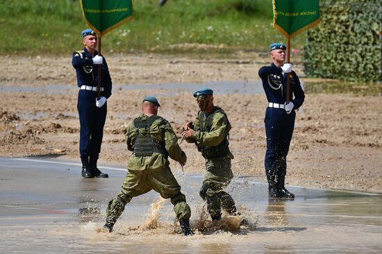 Военно-спортивный праздник в честь Дня ВДВ