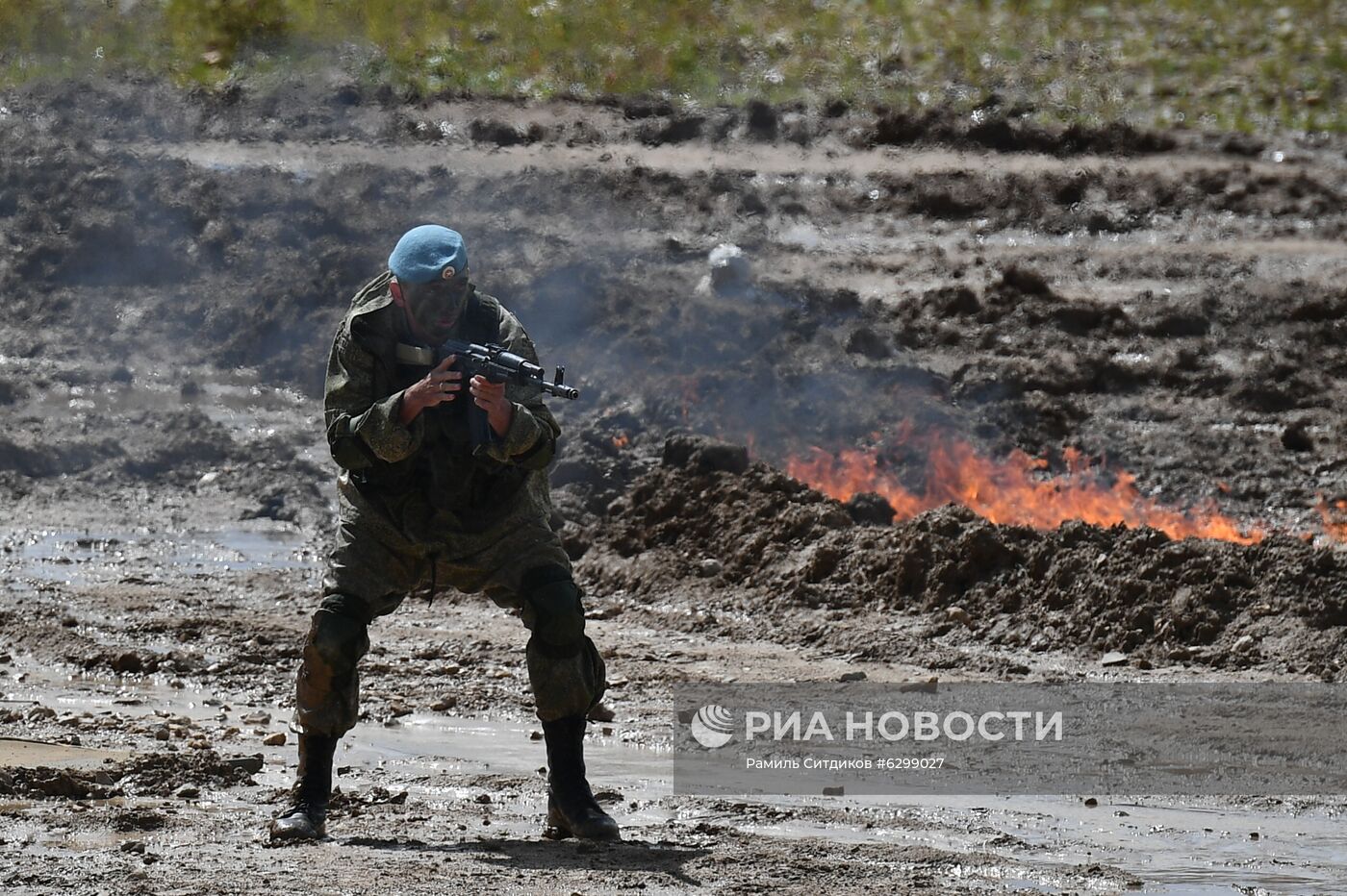 Военно-спортивный праздник в честь Дня ВДВ