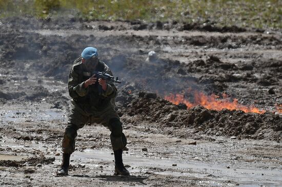 Военно-спортивный праздник в честь Дня ВДВ