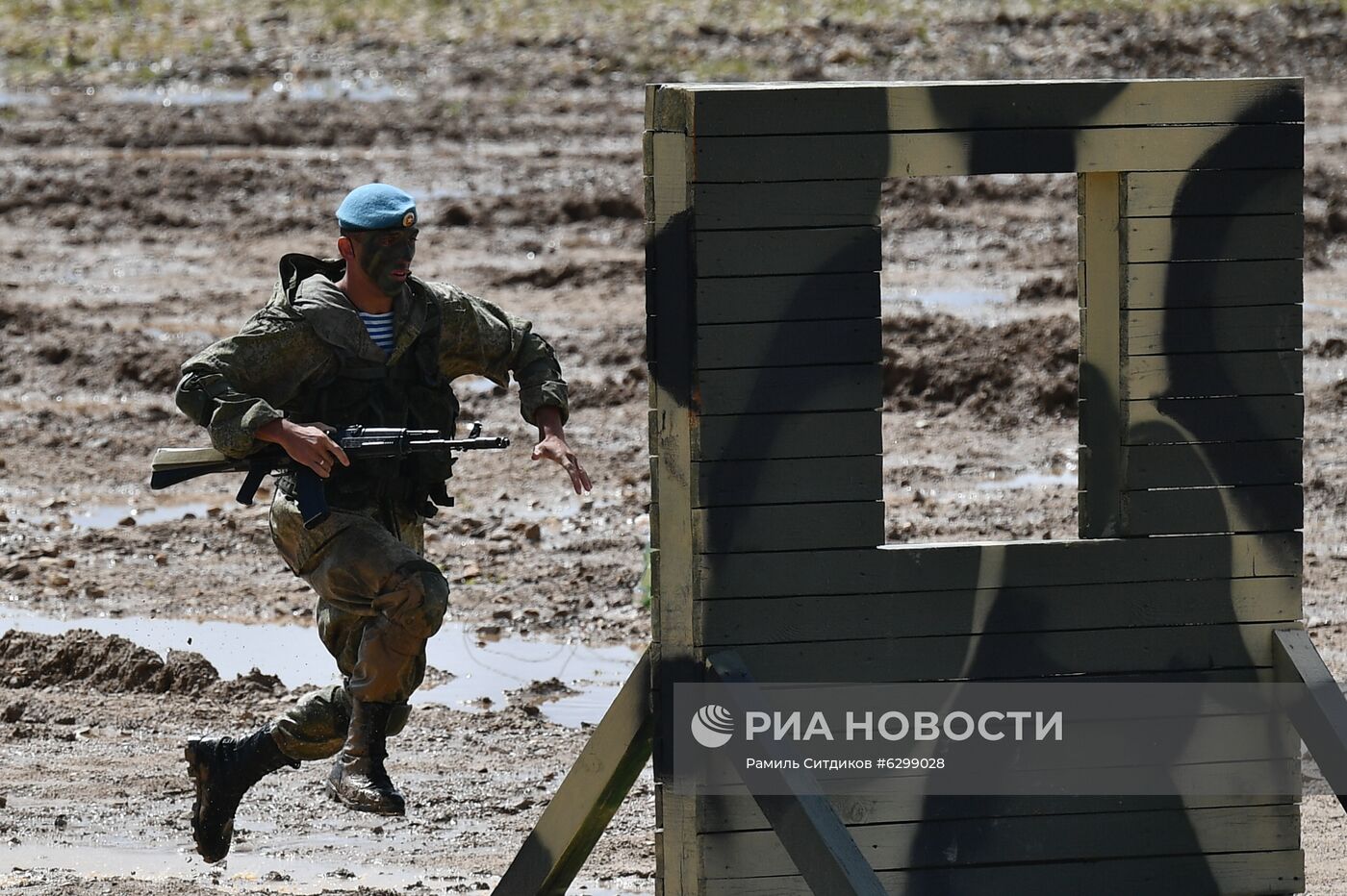 Военно-спортивный праздник в честь Дня ВДВ