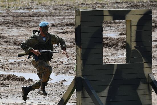 Военно-спортивный праздник в честь Дня ВДВ