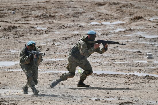 Военно-спортивный праздник в честь Дня ВДВ